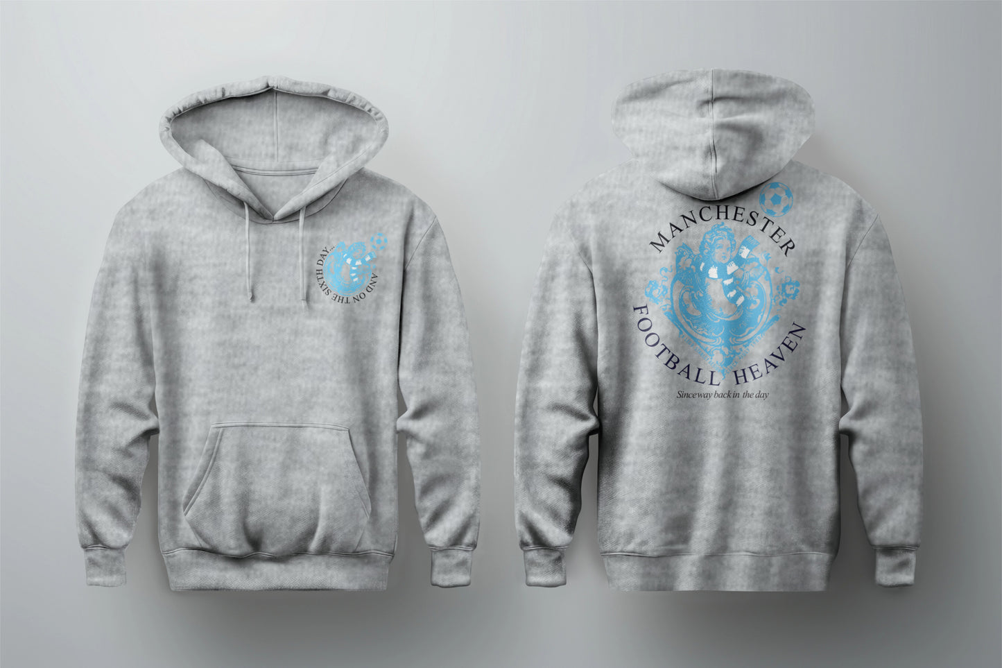 6th Day Football Heaven Hoodie Sky Cherub