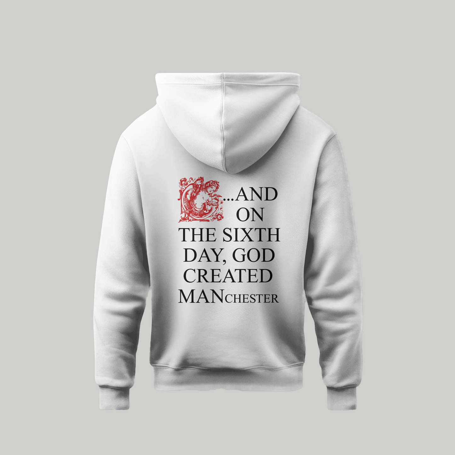 ...And on the Sixth Day Badge Hoodie