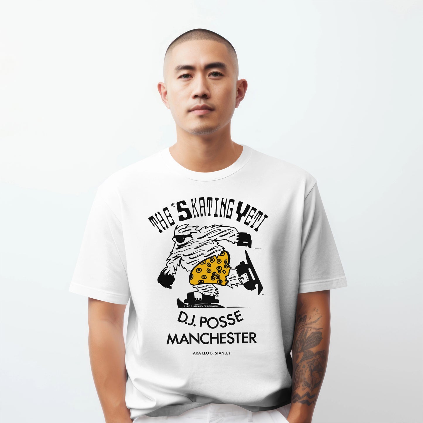 Skating Yeti Short Sleeve T-Shirt