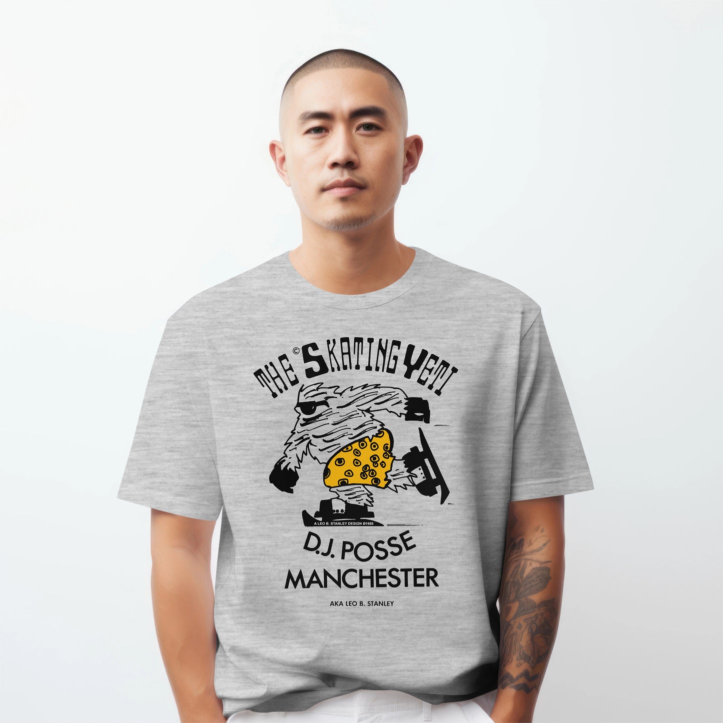 Skating Yeti Short Sleeve T-Shirt