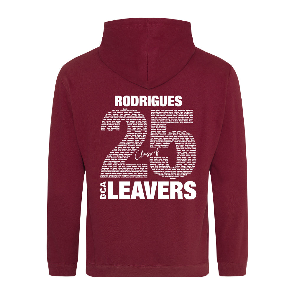 Denton Community Academy school leavers hoodie 2025