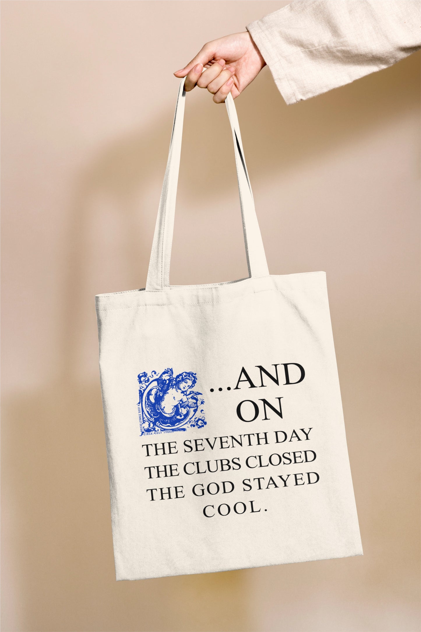 7th Day - Royal Cherub - Tote Bag