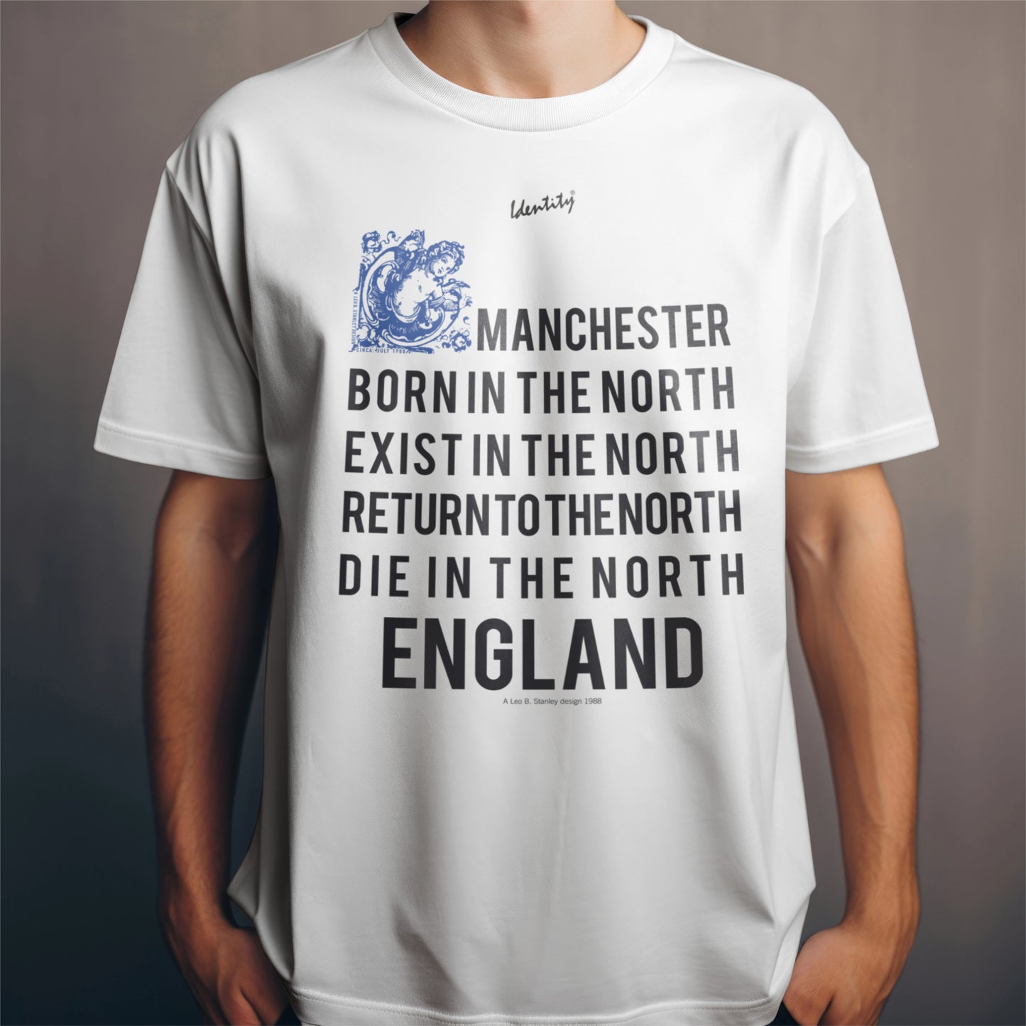 Exist Manchester T-Shirt - Royal Cherub