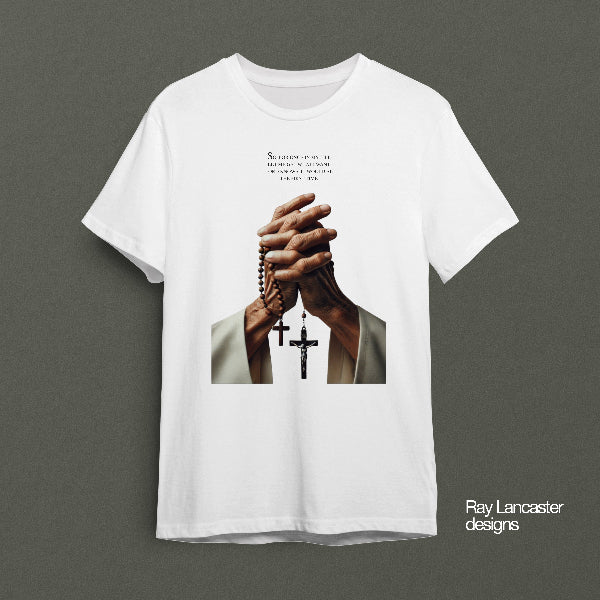 White t-shirt inspired by The Smiths song Please Please Let Me Get What I Want