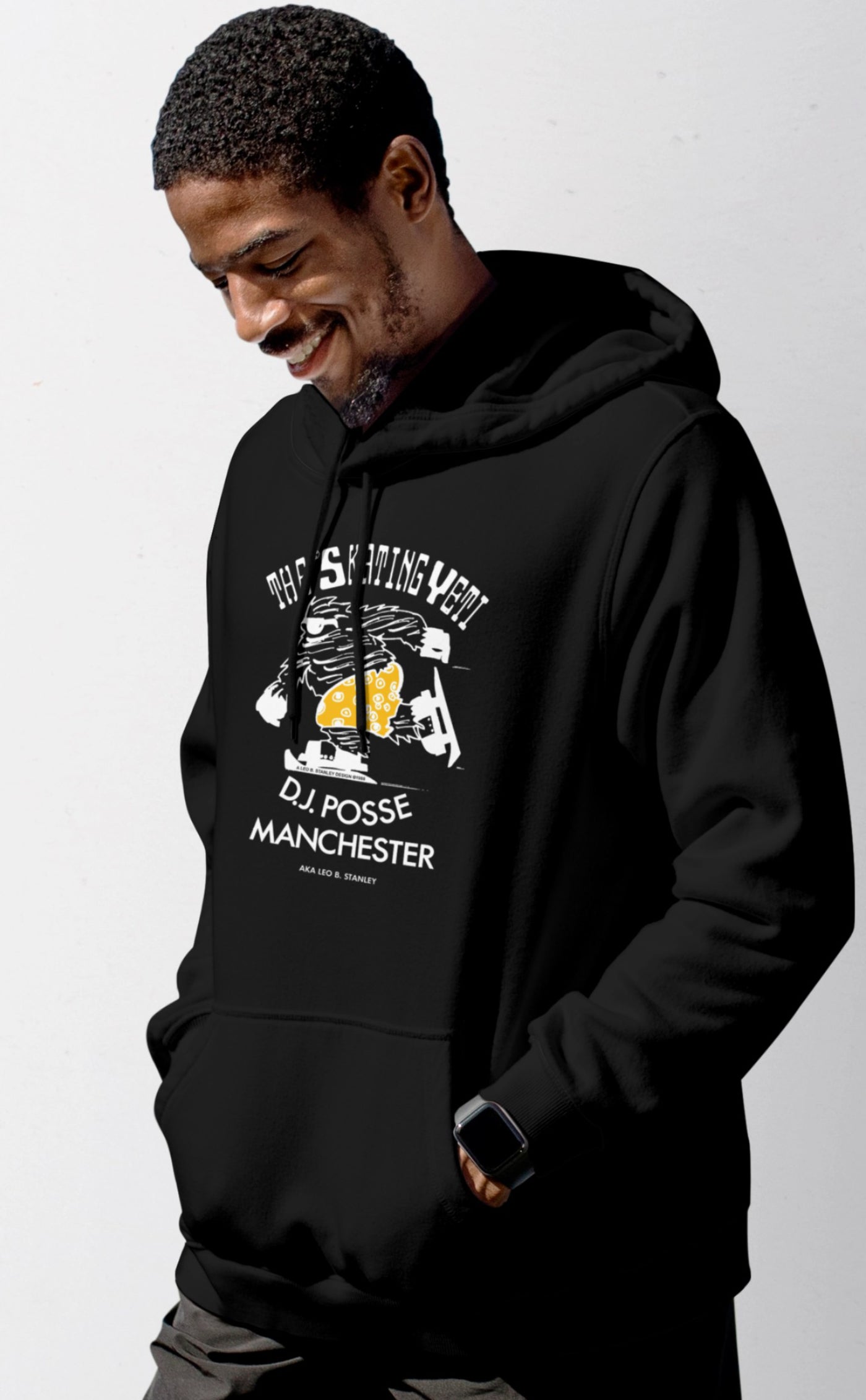 Skating Yeti Hoodie