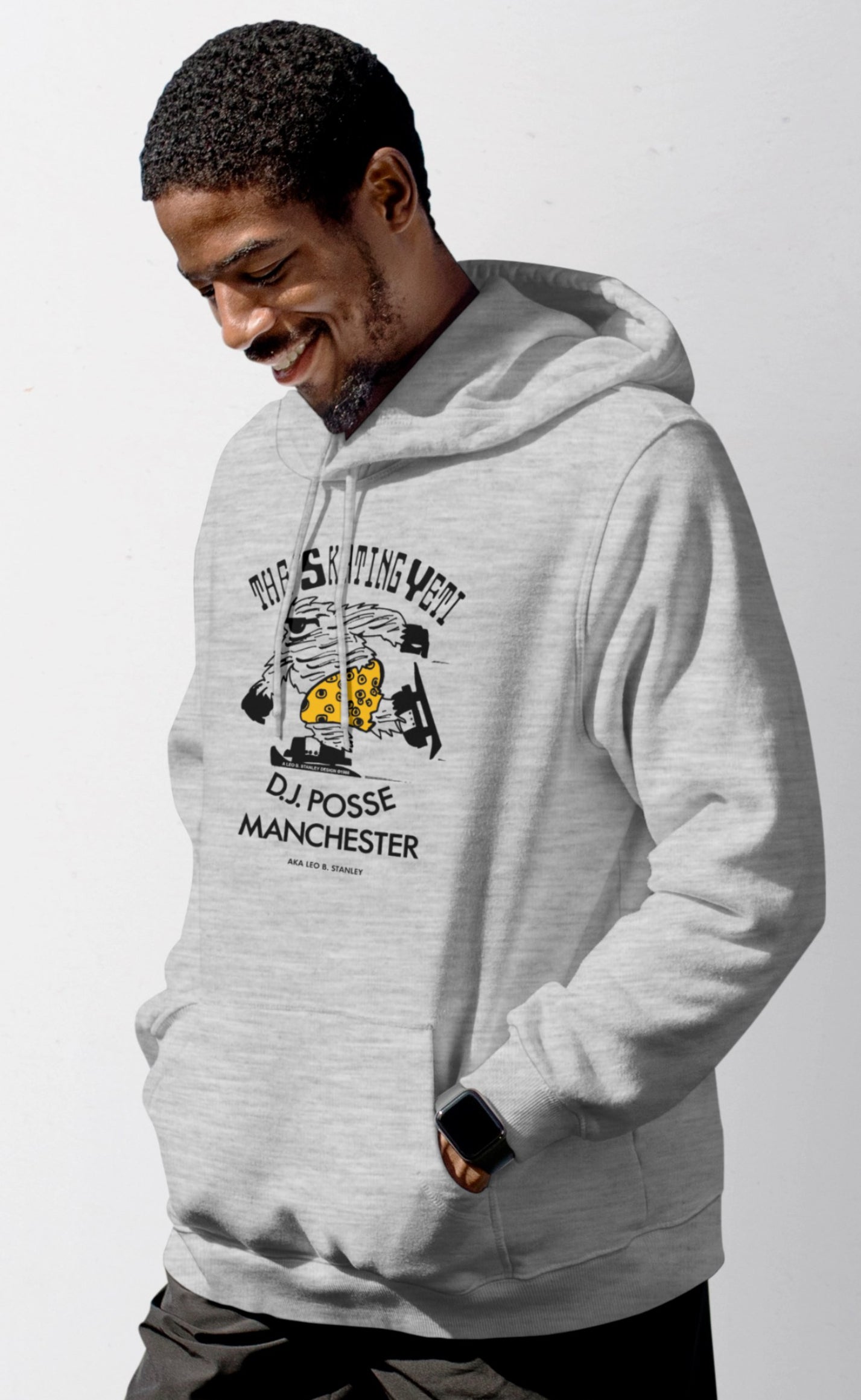 Skating Yeti Hoodie