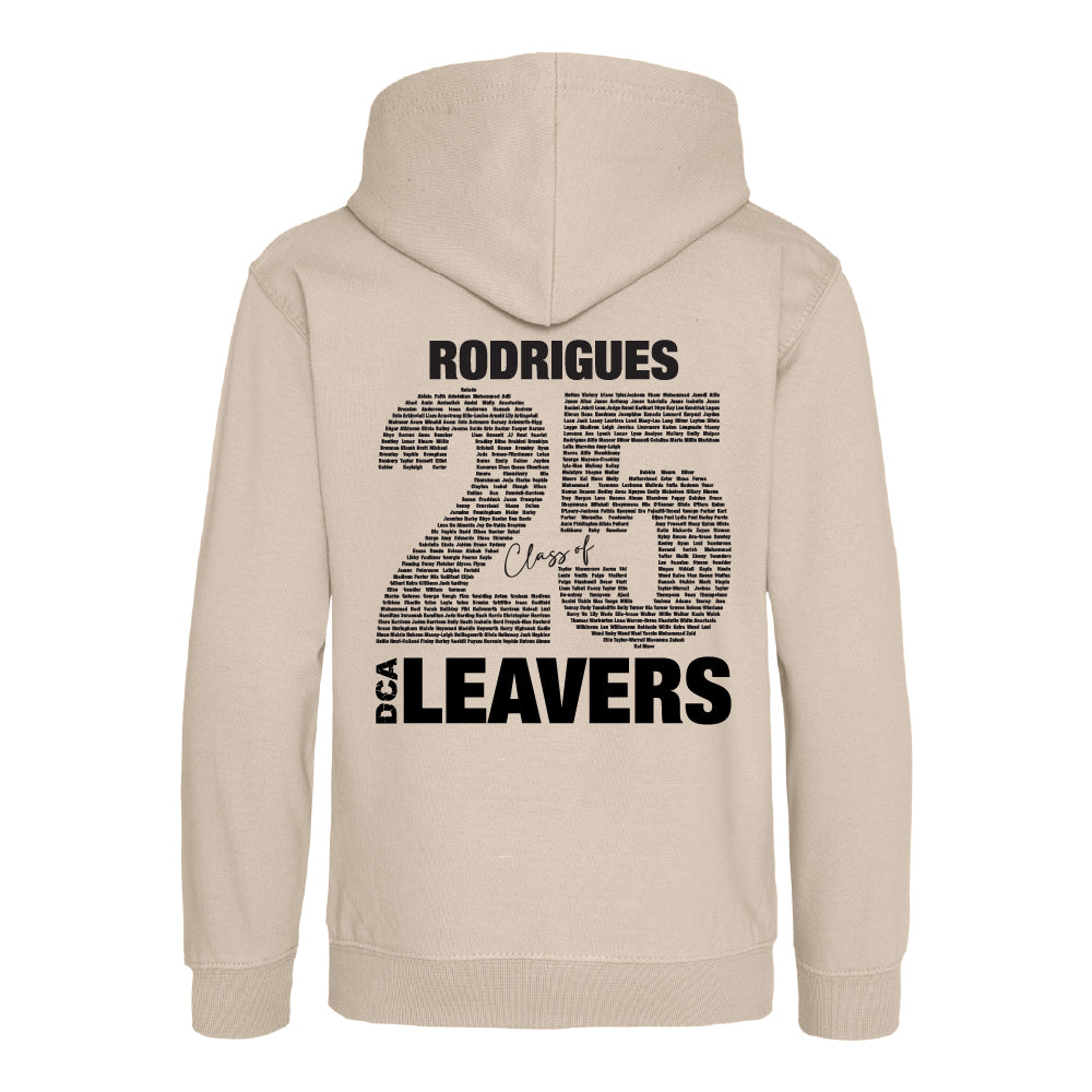 Denton Community Academy school leavers hoodie 2025